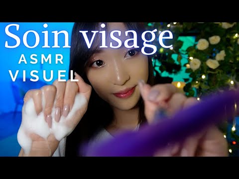 ASMR 🛁 SOIN DU VISAGE EXPRESS 15MIN | 100% VISUEL