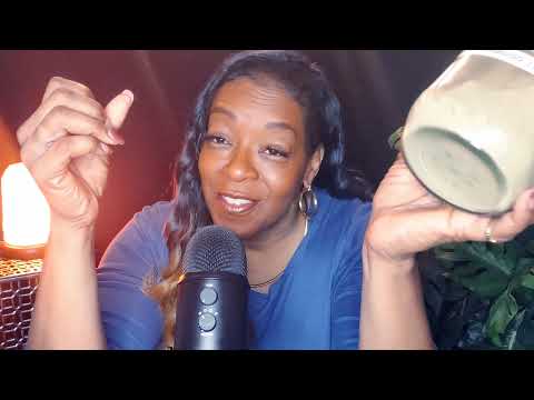 ASMR FASCINATION- Herbal Lesson * Plantain, Bamboo Leaf, Ginger Root Benefits for Our Health