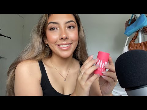 ASMR basic tapping & whispered rambling 💗