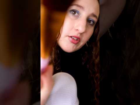 Brushing Your Face #asmr #relax #sleep #brush #shorts