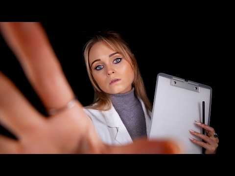 ASMR | Full body visual exam and studying you - strong personal attention - binaural