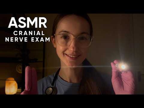 ASMR Medical Examination | Doctor Roleplay, Cranial Nerve Exam 👩‍⚕️🩺
