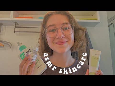 ASMR 1 minute skincare!🧖🏼‍♀️