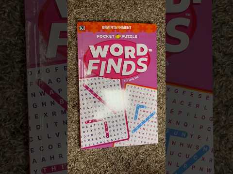 ASMR Tapping On Word-Finds Volume 263 (No Talking) #ASMR #Shorts