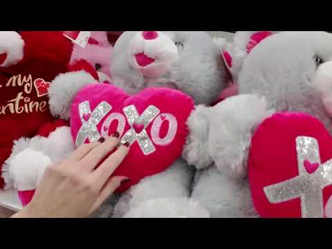 SouthernASMR Sounds 💓 Walmart Valentine's Day Section Walk-Through