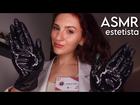 ASMR | ESTETISTA TI FA UN MASSAGGIO AL VISO 💆🏻‍♀️ Glove Sounds, Oil Sounds & Roleplay 🥰