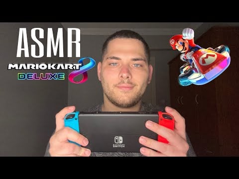 ASMR Français : JE JOUE À MARIO KART 8 DELUXE 🎮 (Bruit de manette)
