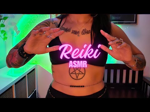 Reiki ASMR l finger fluttering l hand movements l lofi l no talking