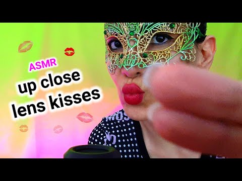 Covering you with kisses | asmr kisses | cozy kisses (up close and lens kisses)