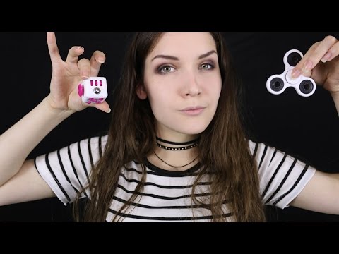 ASMR Trigger Toys Spinner & Fidget Cube | АСМР триггер спиннер и кубик