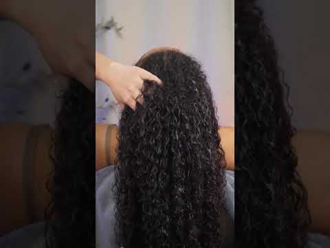 Why is this soooo relaxing?#asmr #realpersonasmr #asmrhair #ivybasmr #asmrhairbrushing #asmrhaircare