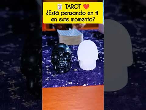 🃏TAROT | ❤️ ¿Está pensando en tí en este momento? ❤️ #tarotamor  #tarot #shorts #short