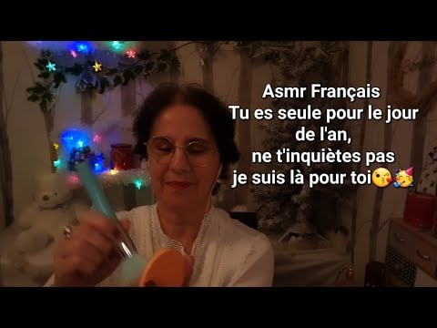 #Asmr Français, tu es seule pour le jour de l'an, ne t'inquiètes pas je suis là pour toi 😘