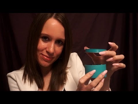 ASMR Lid Sounds with Whispering