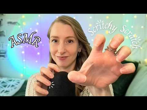 ASMR | Intense Mic Scratching & Deep Brain Scratching 🤤| NEW Foam cover ✨