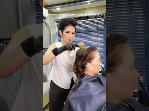 Brighter Roots & Seamless Gray Coverage | A Thoughtful Touch Part 1