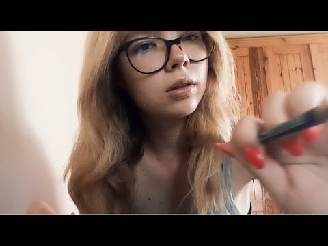 ASMR Doing Your Makeup… in DETENTION?! 😳