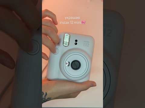 instax 12 mini decoration #asmr