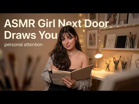 ASMR | Girl Next Door Draws You | Role Play from Iva Berg