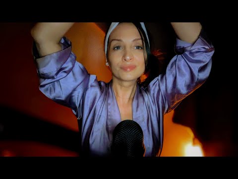 ASMR GET READY FOR BED WITH ME | NIGHTLY SELF CARE ROUTINE, GUIDED RELAXATION TO GET READY FOR SLEEP