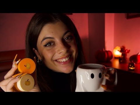 PIGIAMA PARTY AUTUNNALE 🍁👻 (cozy autumnal roleplay) ASMR ITA