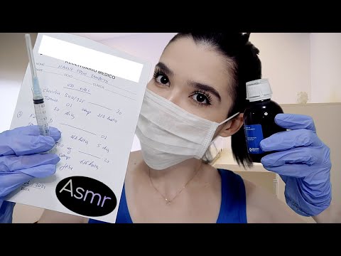 ASMR: MÉDICA CUIDANDO DE VOCÊ / ROLEPLAY - Naiane