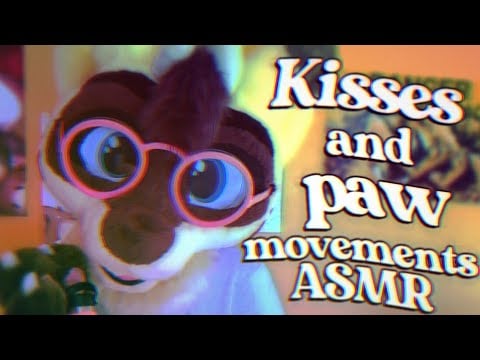 Furry ASMR | Close kissies and paw movements, and more uwu (June patron requests)