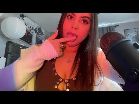 ASMR Spit Painting My Subscribers Names 🩵🎨