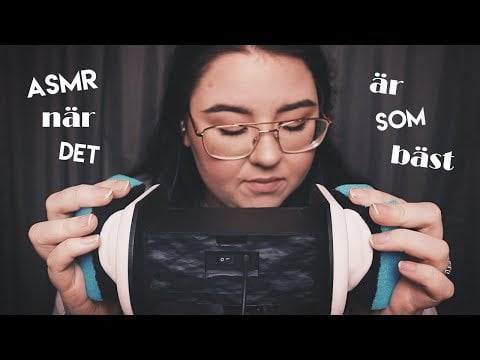 ASMR När det är som BÄST ♥ (tapping, cupping, disksvampar m.m)