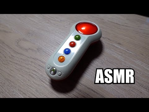 ASMR Appuie sur le bouton rouge