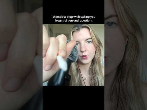asking you the HARD HITTING questions #asmr #personal #relax