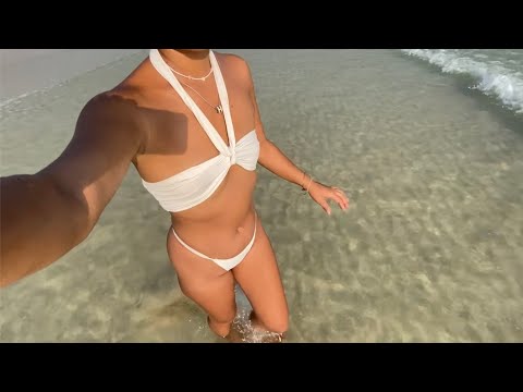 ASMR At The BeacH  🏝️  outside asmr