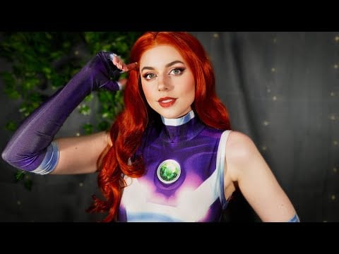 ASMR Starfire Is Obsessed w/ You, The New Titan 🔥 Personal Attention Roleplay, ASMR For Sleep