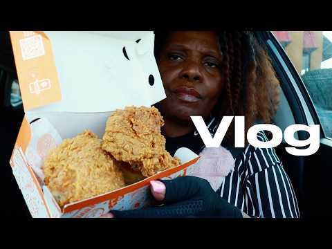 Popeyes Spicy Chicken Breast Five Dollar Box | Surgery Count Down | Vlog80