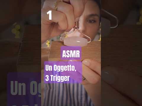 Trova il tuo TRIGGER ASMR 🌸 Un minuto 3 trigger  #asmr #relax #tingles