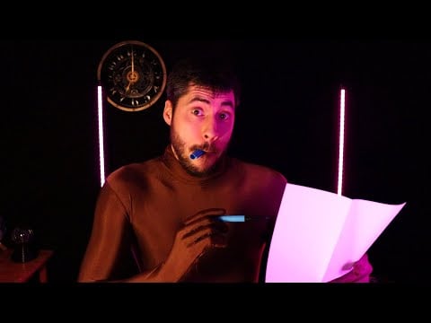 ASMR Saint Valentin, j'écris une lettre d'amour