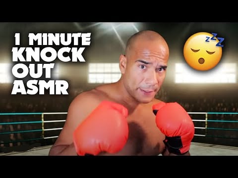 1 MINUTE KNOCK OUT ASMR TO SLEEP
