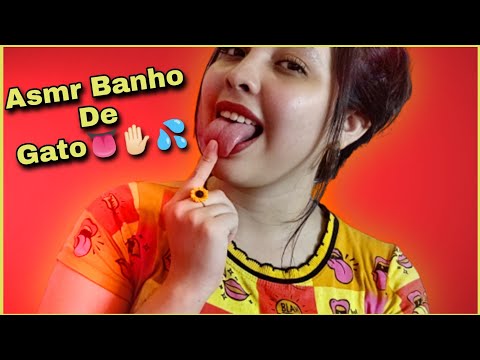 Asmr Banho de Gato 🐈💦