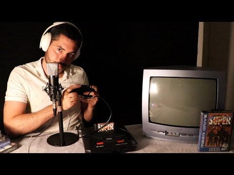 ASMR avec un setup retrogaming des années 90