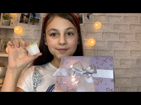 🎄||АСМР ИТИНГ ЖЕЛЕ КАК Я НАЧАЛА СНИМАТЬ?С РОЖДЕСТВОМ||🎄