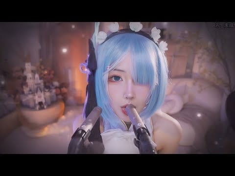 ASMR｜二呆啾 口腔音 舔手 弹舌 精华剪辑版🧡❤️