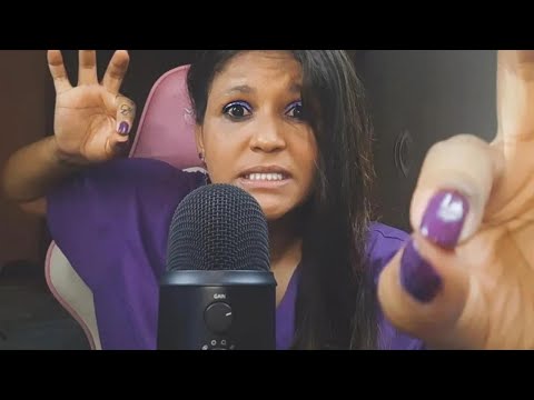 ASMR Tirando suas energias negativas I Fast & aggressive I INAUDÍVEL