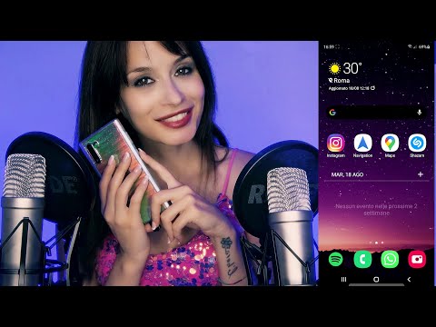 ASMR COSA C'È NEL MIO TELEFONO ✨SUSSURRI E BRIVIDI 😴 || FAIRY ASMR