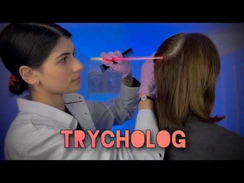 ASMR po polsku TRYCHOLOG roleplay 👩🏻‍⚕️