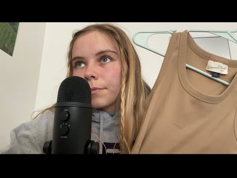 ASMR | mini haul + plastic spoons on the mic