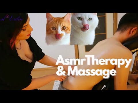 ASMR CHAIR MASSAGE AND ASMR THERAPY IN OBEN'S HOME
