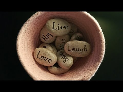 Asmr that sparks joy ✨ rare trigger, stone shuffling (20 min)