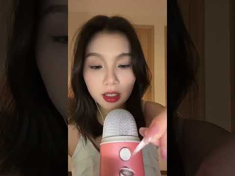 【ida助眠】给你带美瞳 短视频系列第一集｜黏糊糊的带美瞳#asmr睡眠 #声控助眠 #敲击音 #解压声控 #极度舒适