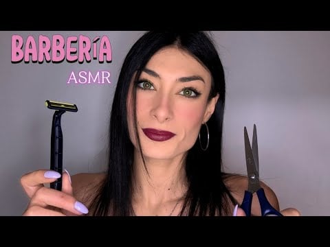 🩷Te cuido en mi barbería 🤍 ASMR relajante para dormir | Roleplay 💈🪒
