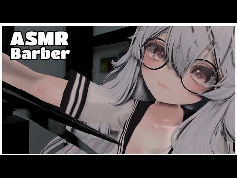 【ASMR Vrchat】Catgirl Barber Takes Care of You! ♥ Haircut ♥ Relaxation ♥ Spa